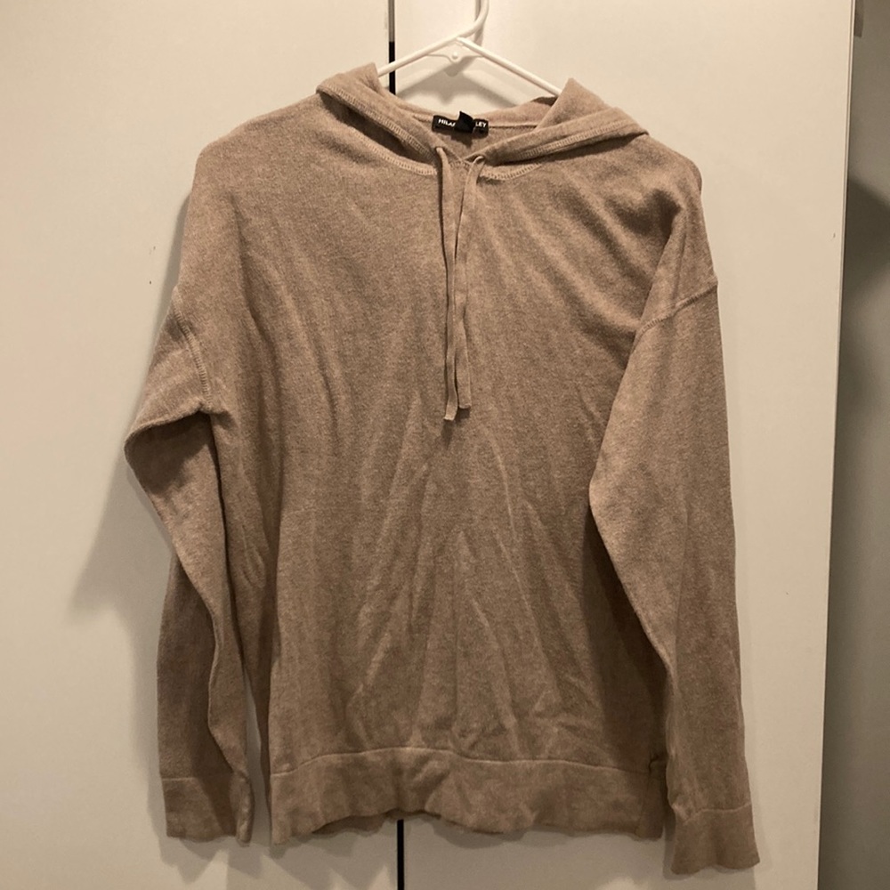 Hilary Radley size small woman’s hooded sweater ~ lightweight